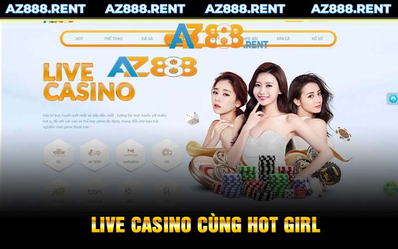 Casino online cùng dealer sexy